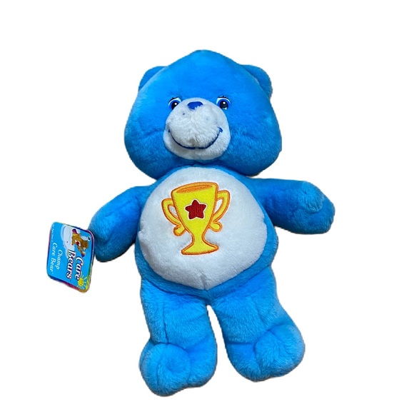 Care Bears Toys Vintage Care Bears Champ Nwt Plush Stuffed Animal